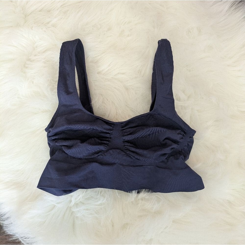 Yitty Shapewear Bra Nearly Naked Navy Blue Shaping Midi Bra M / L Medium Large